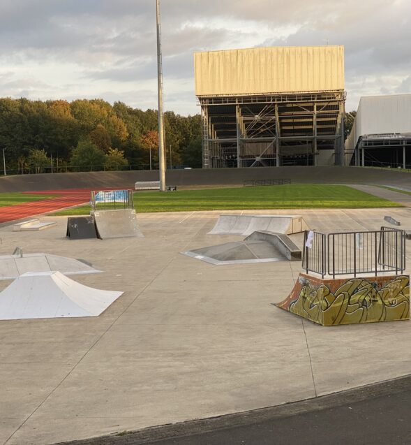 Skatepark uit beton